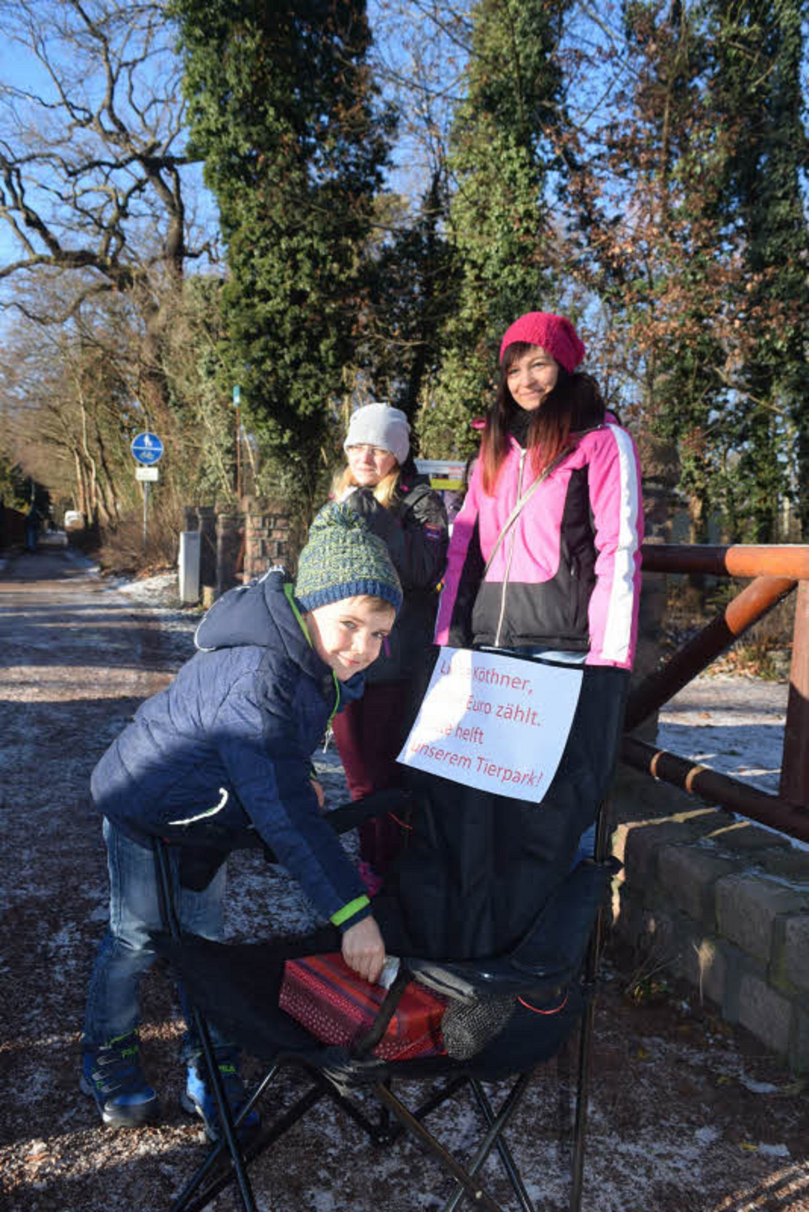 Der sechsjährige Jamie spendet Geld für den Tierpark.