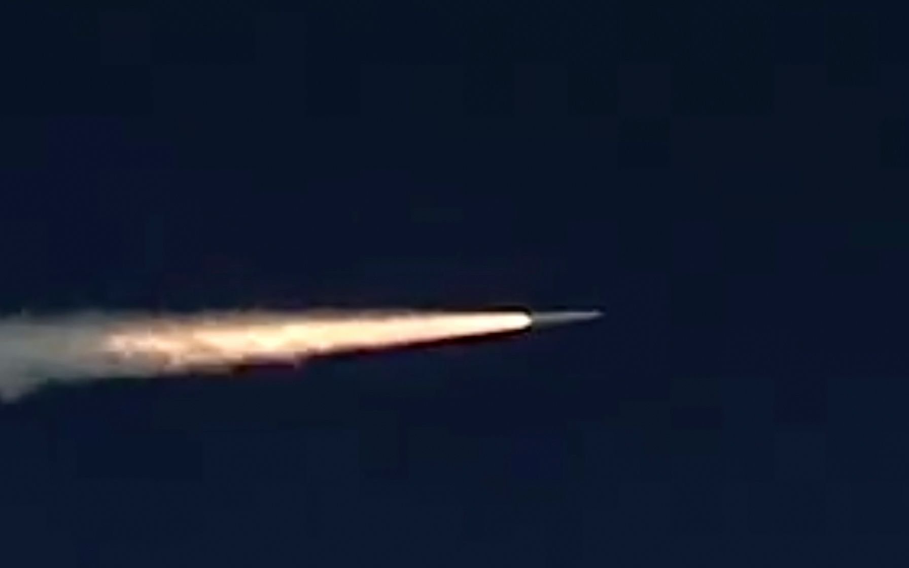 Eine russische Hyperschallrakete vom Typ Kinschal