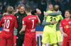 Schon nach 32 Spieltagen kann Aufsteiger RB Leipzig über die sichere Champions-League-Qualifikation jubeln.