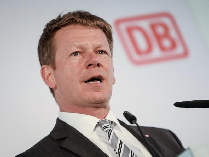 Der Vorstandsvorsitzende der Deutschen Bahn AG, Richard Lutz. Foto: Christoph Schmidt