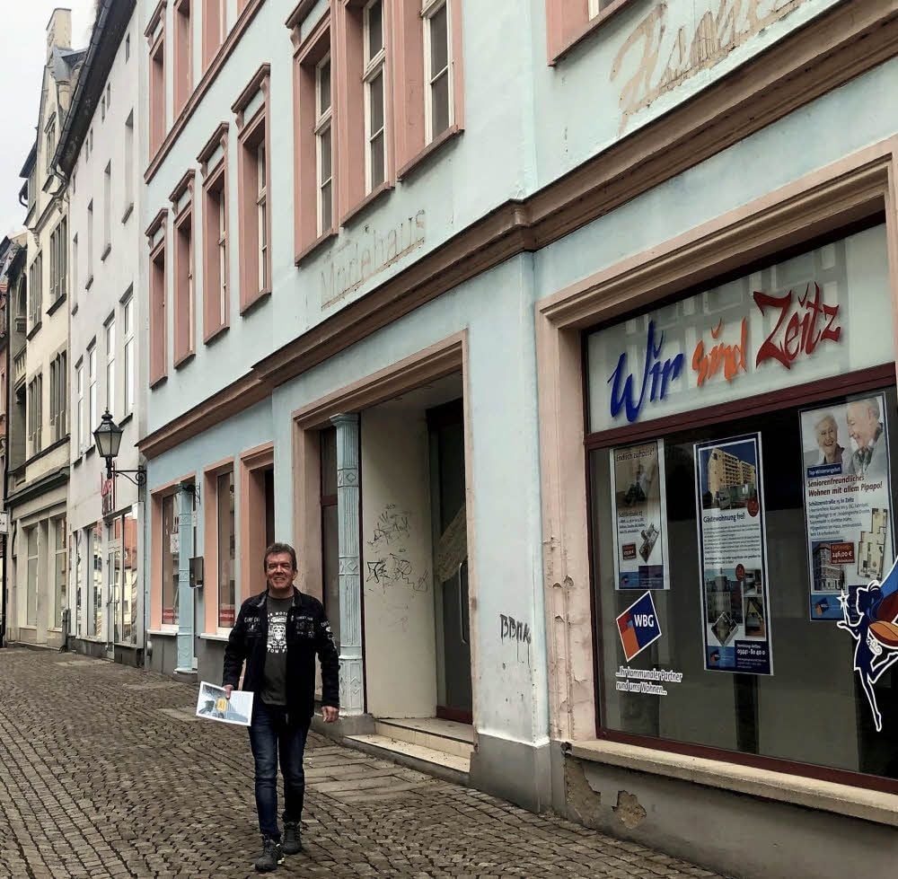 Mit seinem Konzept eines Kinderwagen-Outlets möchte Stefan Haase dem Leerstand, wie hier in der Kramerstraße, zu Leibe rücken.