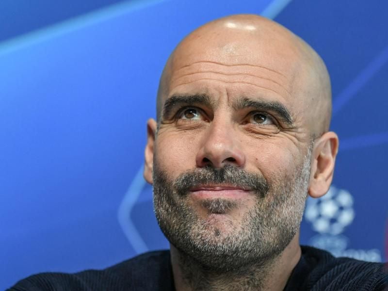 Ist überzeugt das die Sperre von Manchester City aufgehoben wird: Trainer Pep Guardiola. Foto: Ina Fassbender/dpa