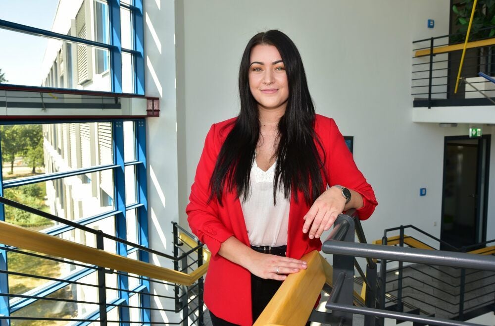 Carina Koppers studiert Arbeitsmarktmanagement