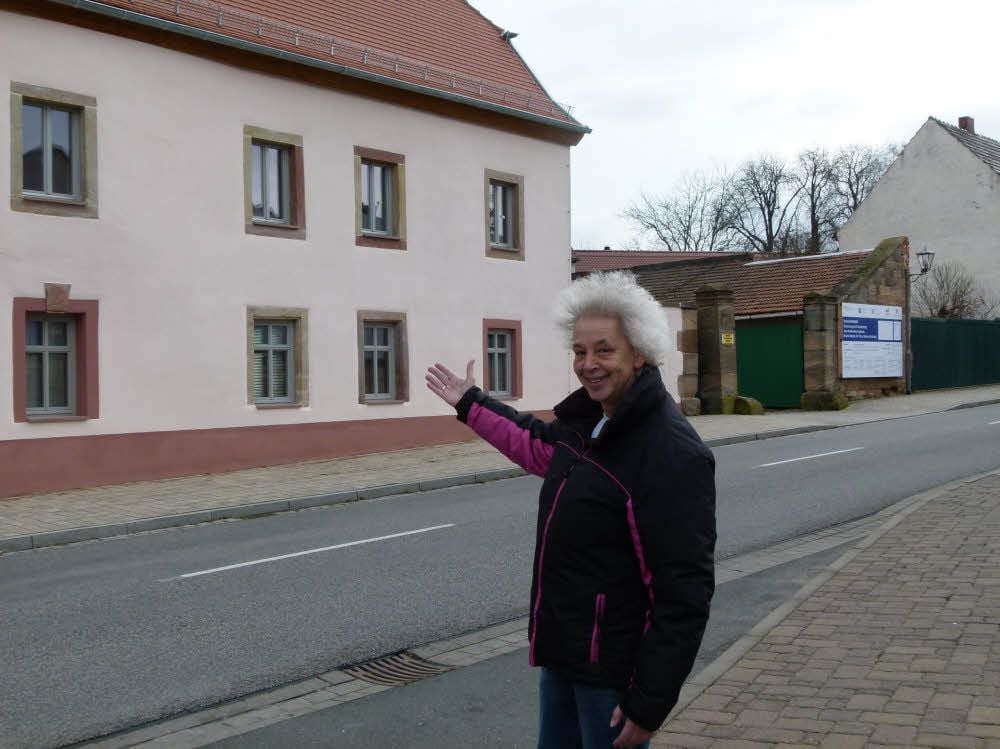 Vierseitenhof an der Breiten Straße in Nebra. „Das ist auch im neuen Jahr unser Schwerpunkt für die Stadtsanierung“, sagt Bürgermeisterin Scheschinski.