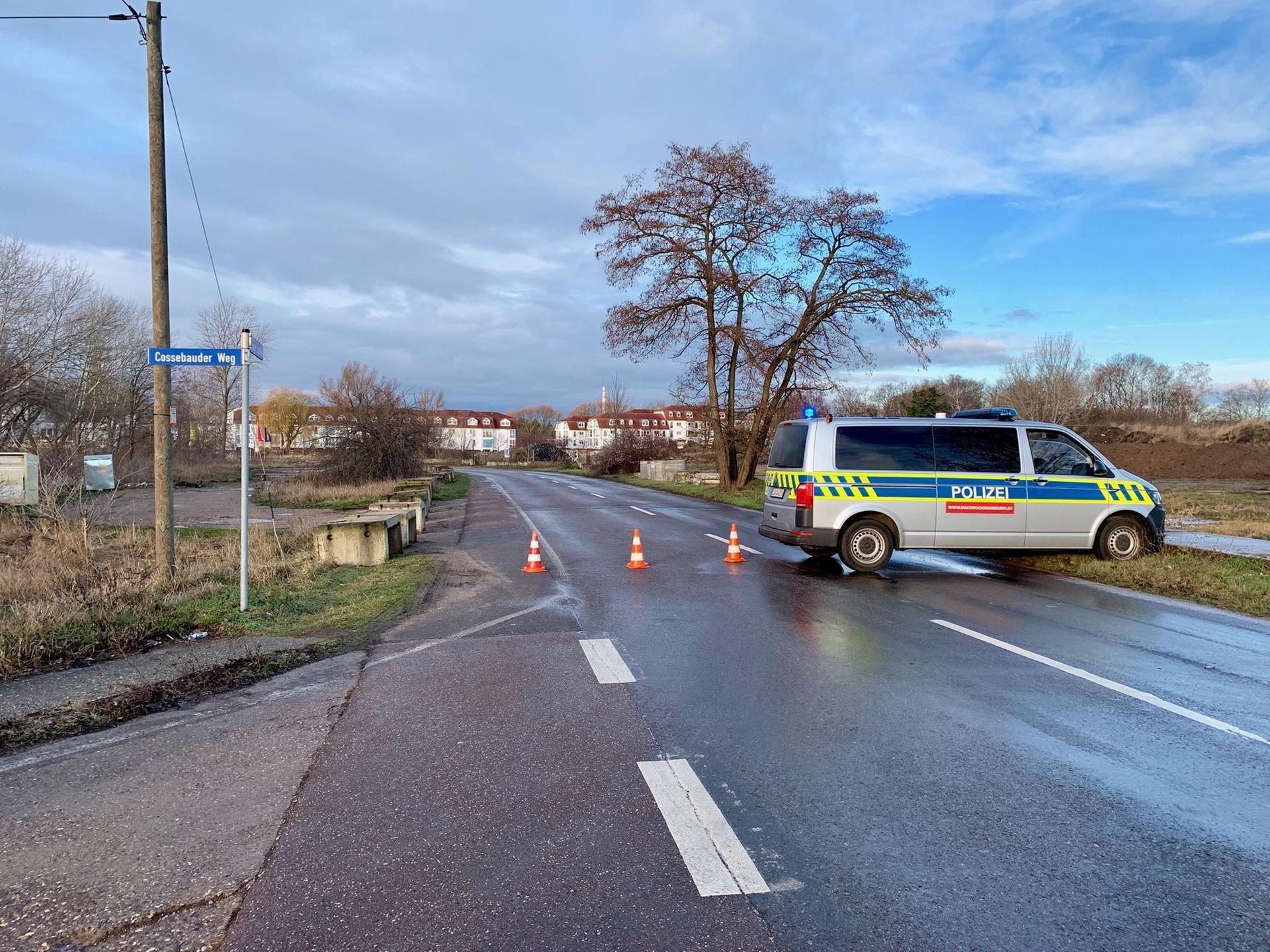 Sperrung Reideburger Straße