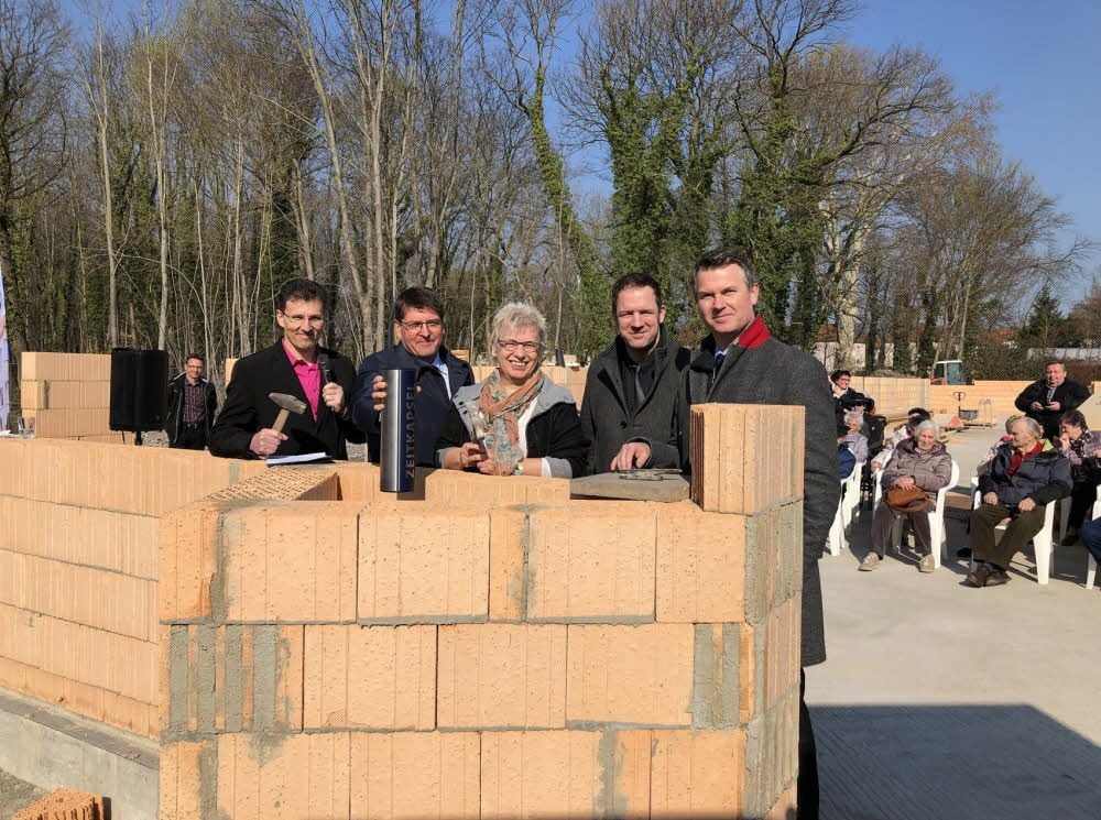 Den Grundstein für das Servicewohnen am Stadtpark Braunsbedra wurde gelegt.