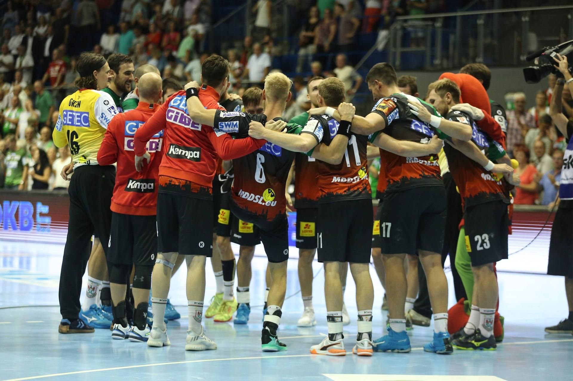 Der SC Magdeburg feiert seinen siebten Sieg im siebten Bundesliga-Spiel.