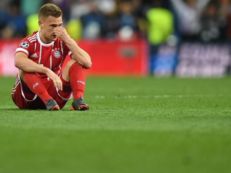 Bayerns Joshua Kimmich braucht nach der Pokal-Niederlage gegen Frankfurt Zeit. Foto: Andreas Gebert
