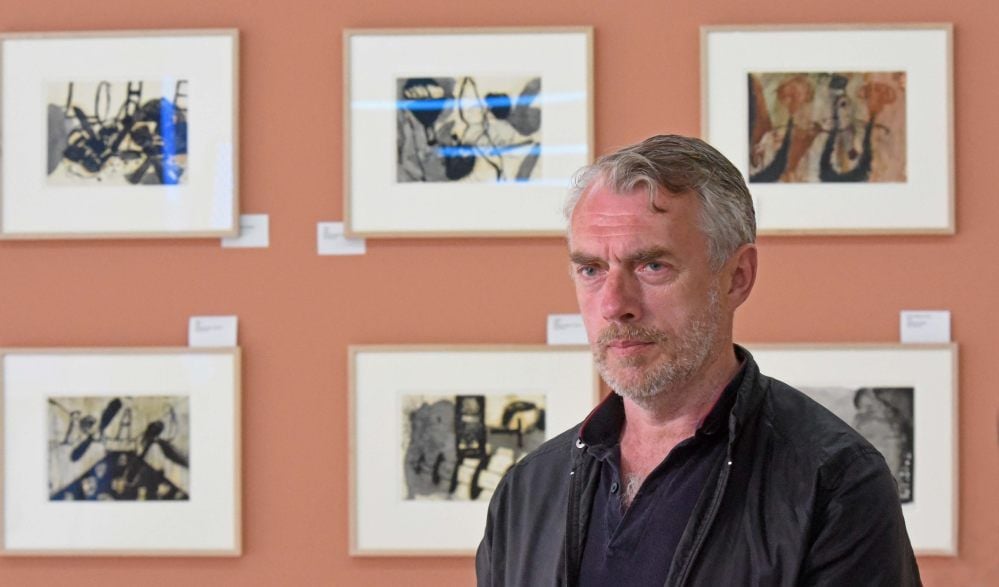 Neo Rauch zeigt seine Erstwerke in der Ascherslebener Grafikstiftung.