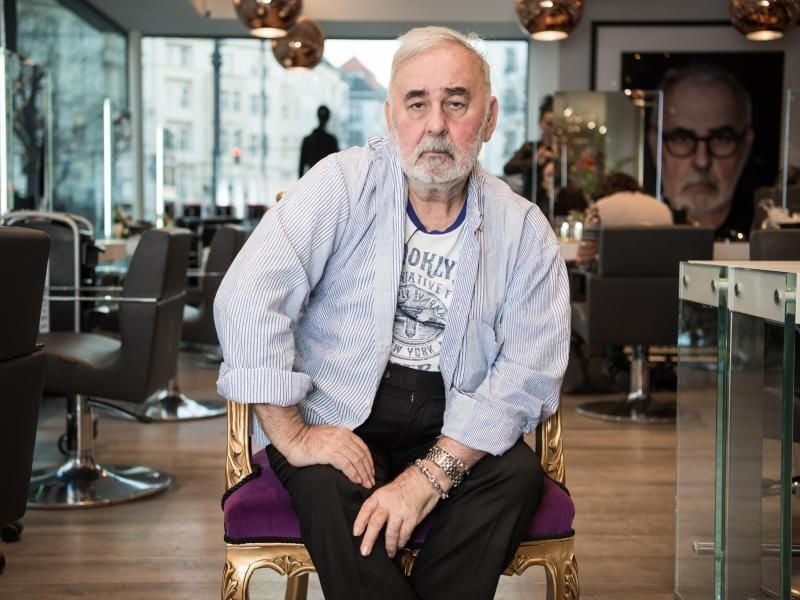 Arbeitstier: Der Promi-Friseur Udo Walz. Foto: Christophe Gateau