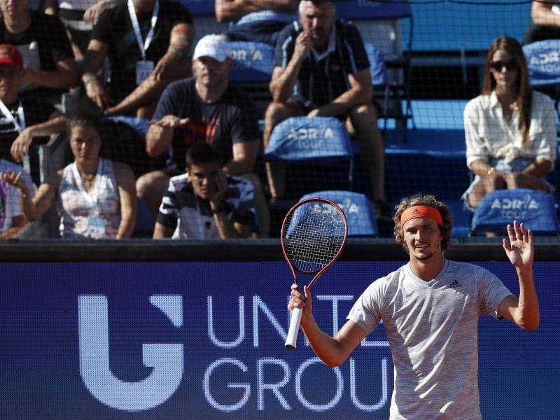 Auch Alexander Zverev hatte bei der Adria-Tour mitgespielt. Foto: Darko Vojinovic/AP/dpa