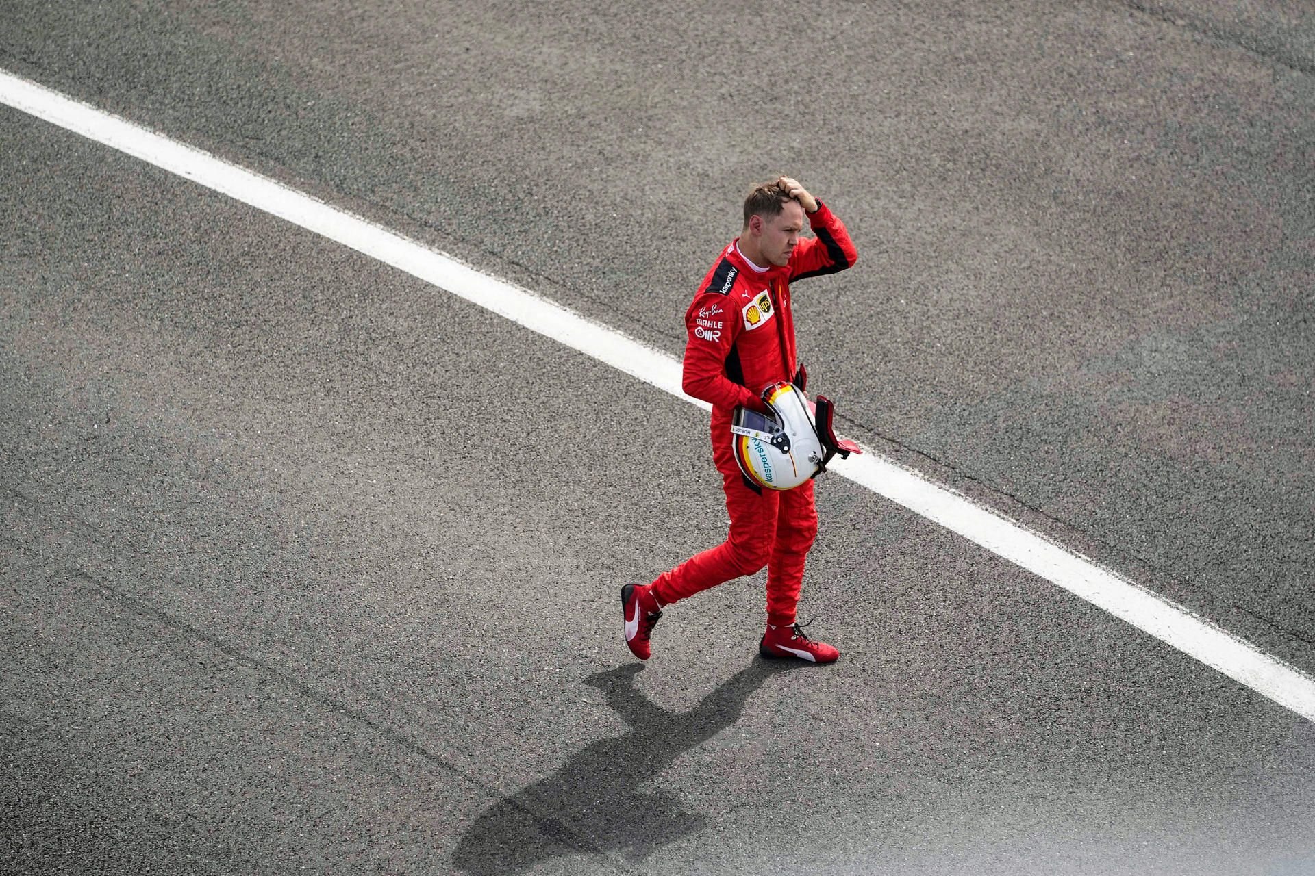 Sebastian Vettel, hier noch im Ferrari-Dress, wechselt zum Werksteam von Aston Martin