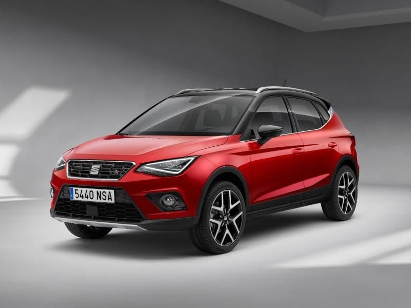 Soll kurz nach der IAA in den Handel kommen: das vom Kleinwagen Ibiza abgeleitete SUV Seat Arona. Foto: Seat/dpa-tmn