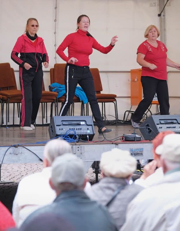 Movita hieß das Fitness-Programm des Bitterfelder Tanzwerkes.