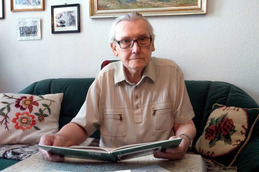 Horst Lange erforscht seit Jahrzehnten die Ballenstedter Geschichte.