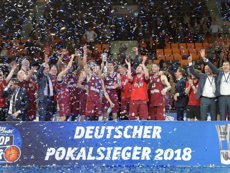 Im Februar wurde der FC Bayern München Basketball-Pokalsieger. Foto: Stefan Puchner