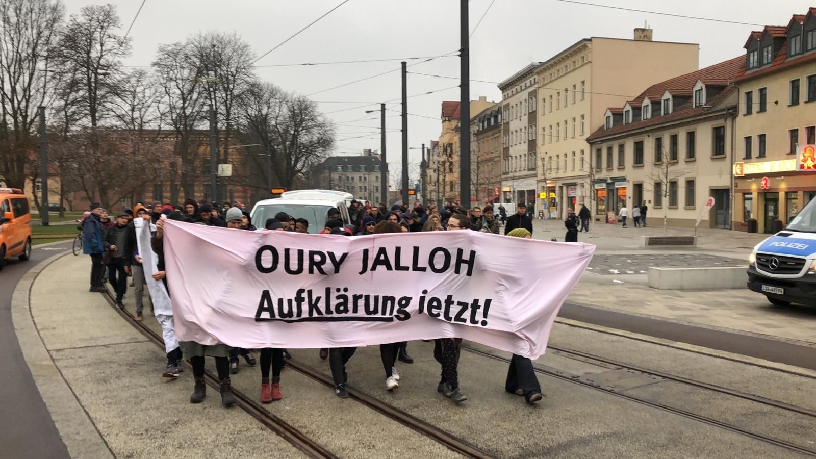 Demo in Halle