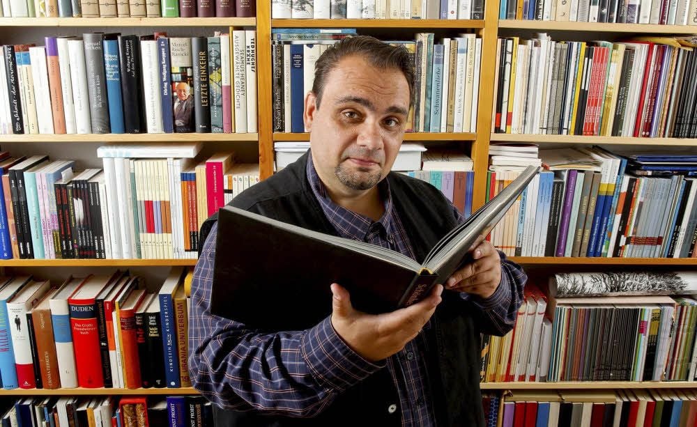 So kennt man ihn und die Intensität seines Vortrags: André Schinkel