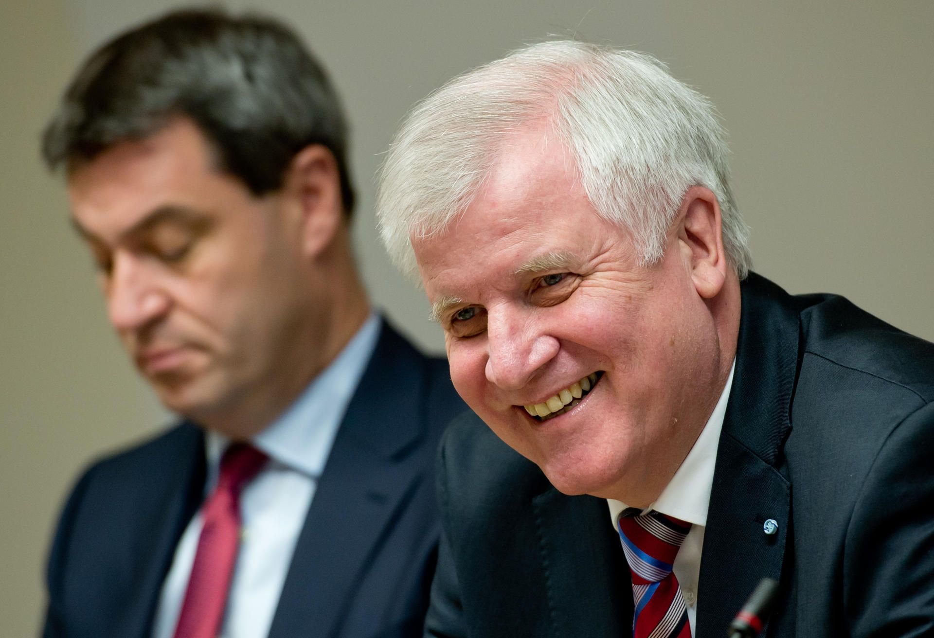 Horst Seehofer (r.) und Markus Söder