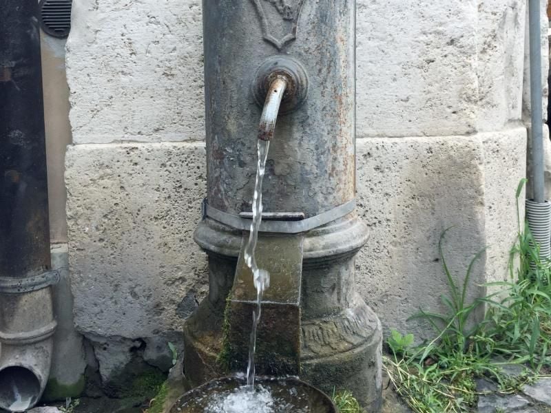 Ein Trinkwasserbrunnen in Rom. Foto: Alvise Armellini