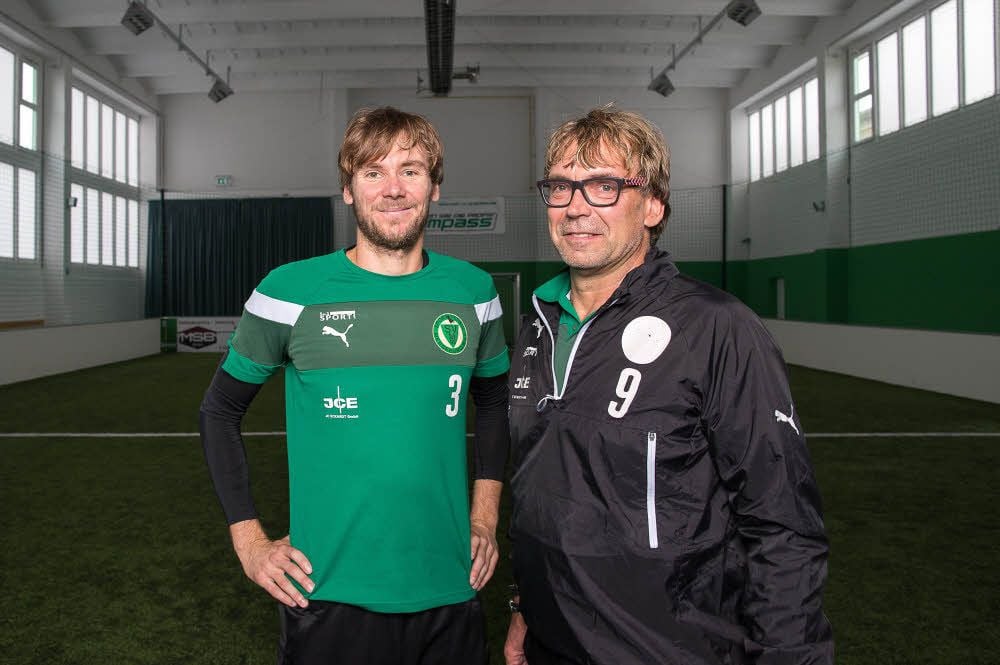 Marius und Reinhard Kansy: Vater und Sohn in einem Team - diese Konstellation gibt es nun beim SV Merseburg 99.