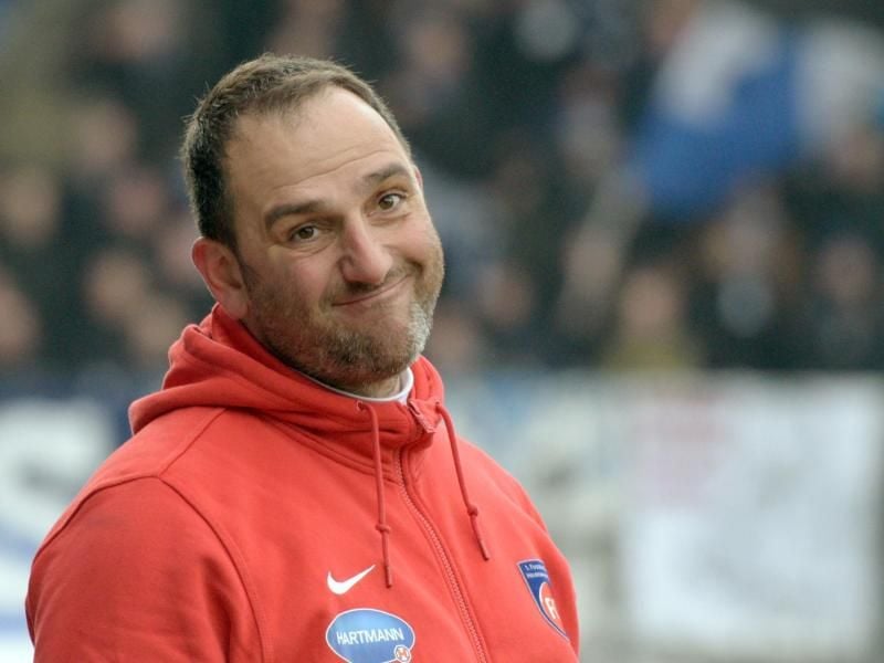 Frank Schmidt ist der Trainer des 1. FC Heidenheim. Foto: Stefan Puchner