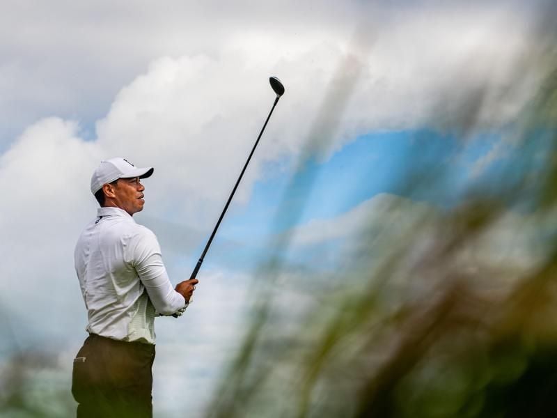 Für Tiger Woods sind die 148. British Open vorzeitig beendet. Foto: Petter Arvidson/Bildbyran via ZUMA Press