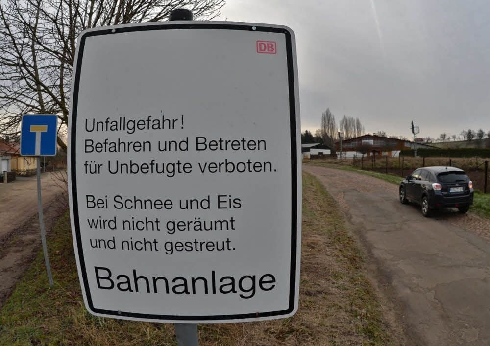 Die Bahnhofstraße in Mehringen bleibt laut Stadtverwaltung weiter befahrbar.