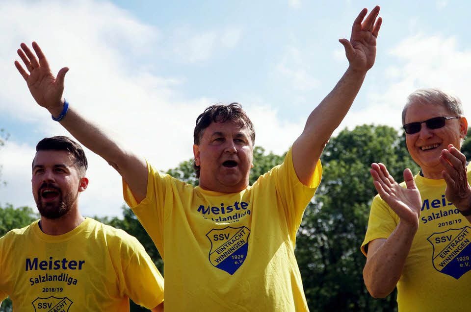Uwe Schwierske hat die Fußballer von Eintracht Winningen zur Salzland-Meisterschaft geführt.