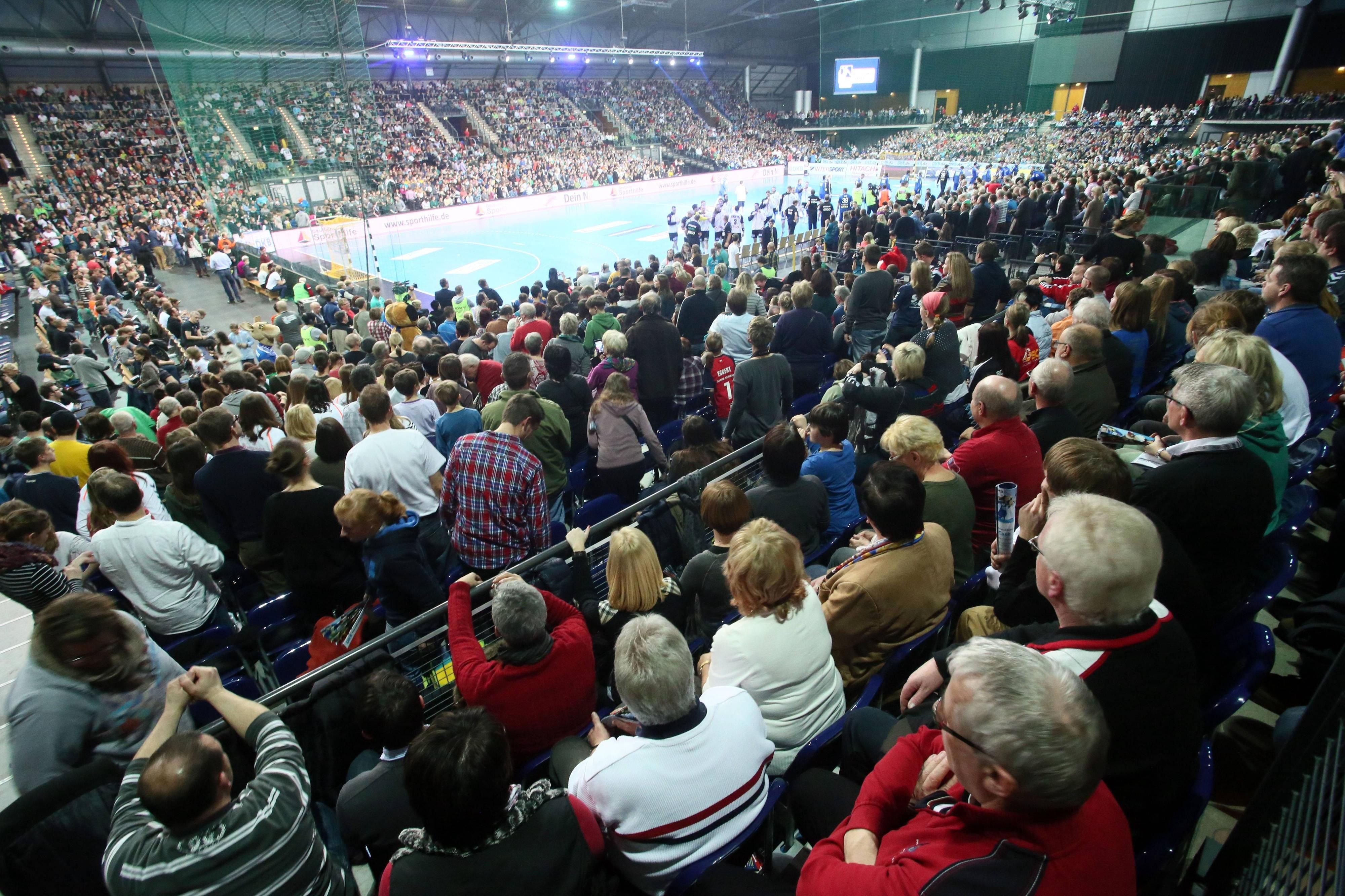 Das All Star-Spiel lockte in den Vorjahren stets 7500 Fans in die Leipziger Arena.