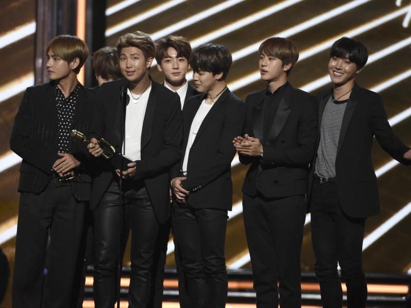 Die Boygroup BTS eilt von Erfolg zu Erfolg. Foto: Chris Pizzello/Invision /AP