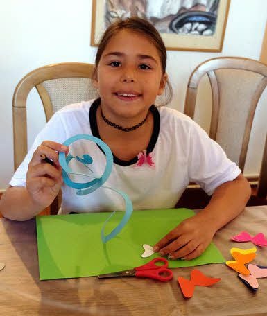 Mara Leana Waelech ist aus Fuerteventura angereist.