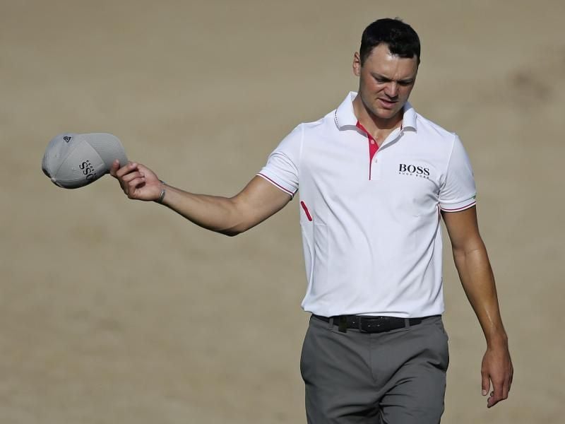 Musste verletzt aufgeben: Golfprofi Martin Kaymer. Foto: Kamran Jebreili/AP