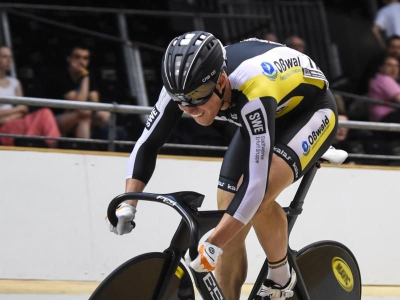 Maximilian Dörnbach ist neuer deutscher Meister im Sprint. Foto: Annegret Hilse