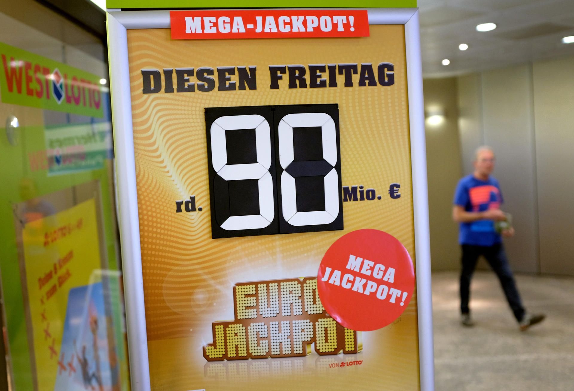 Der 90-Millionen-Jackpot wurde am Freitag zwar nicht geknackt, dafür gibt es aber glückliche Gewinner in der zweiten Gewinnklasse.