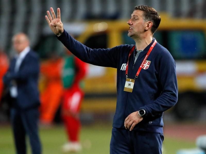 Serbien soll sich von Nationaltrainer Mladen Krstajic getrennt haben. Foto: Predrag Milosavljevic/XinHua