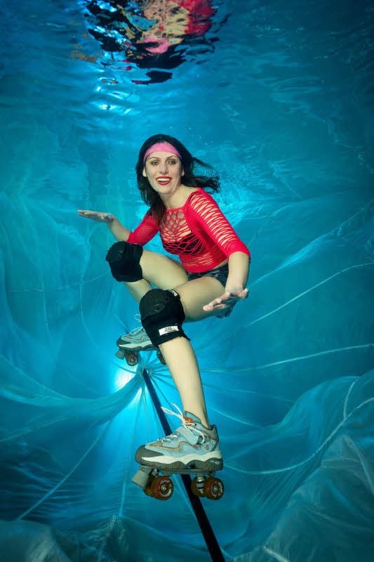 Nadine Werner in Aktion: Mit diesem Foto schafften es die deutschen Starter auf den dritten Platz in der Kategorie Dynamik.