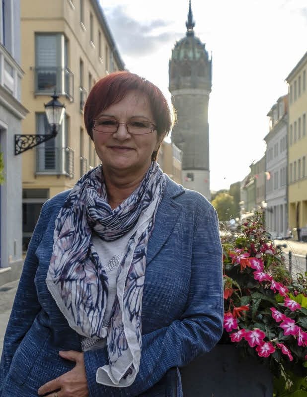 Die Wittenbergerin Angela Schwarz möchte für die Freien Wähler in den Bundestag einziehen.