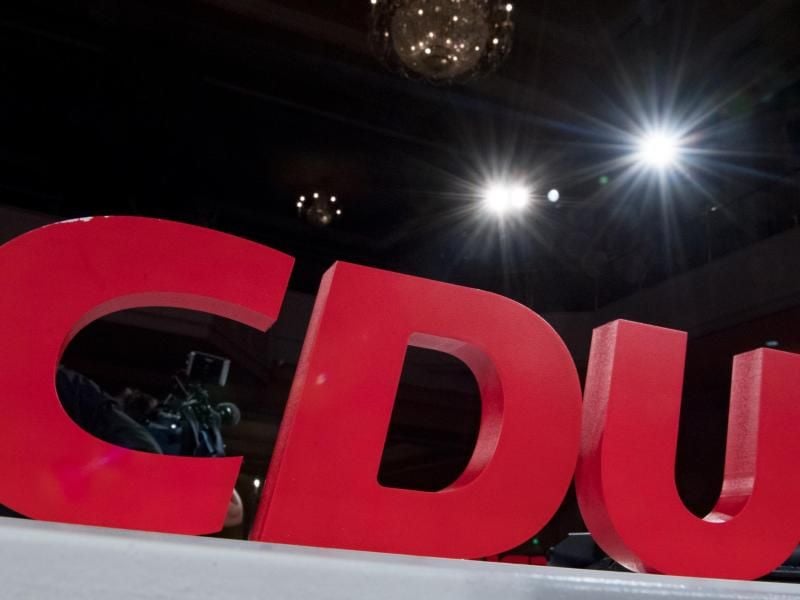 Das Parteilogo der CDU. Foto: Hendrik Schmidt/ZB/dpa/Symbolbild