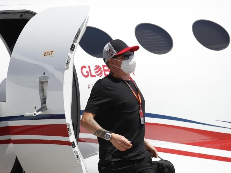 Kimi Räikkönen ist mit 40 Jahren der älteste Pilot im Fahrerfeld mit weit über 300 Rennteilnahmen. Foto: Erwin Scheriau/APA/dpa