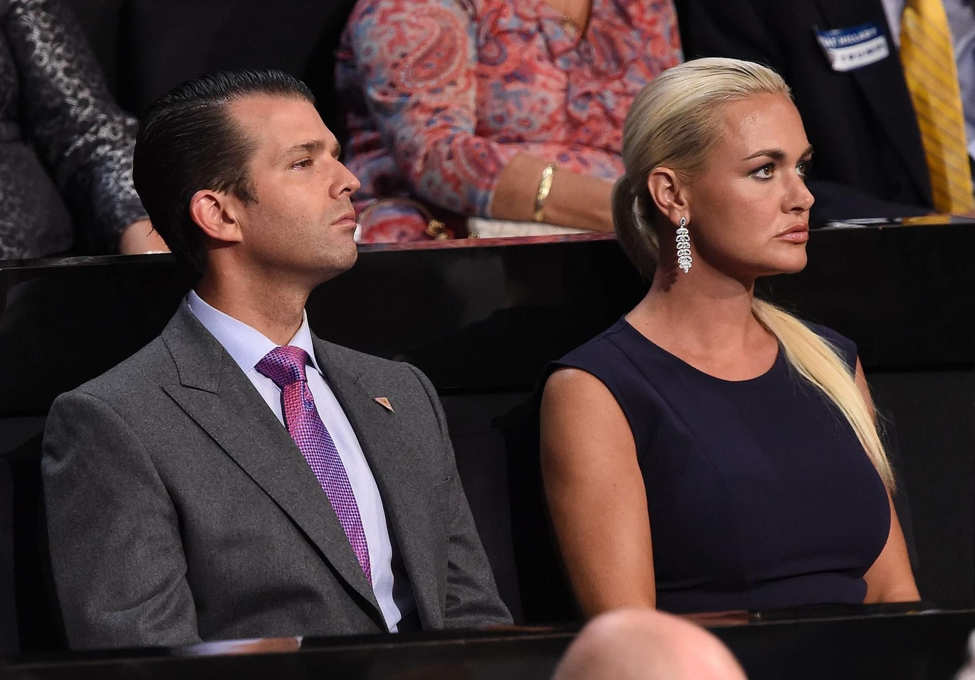 Donald Trump jr. mit Frau Vanessa