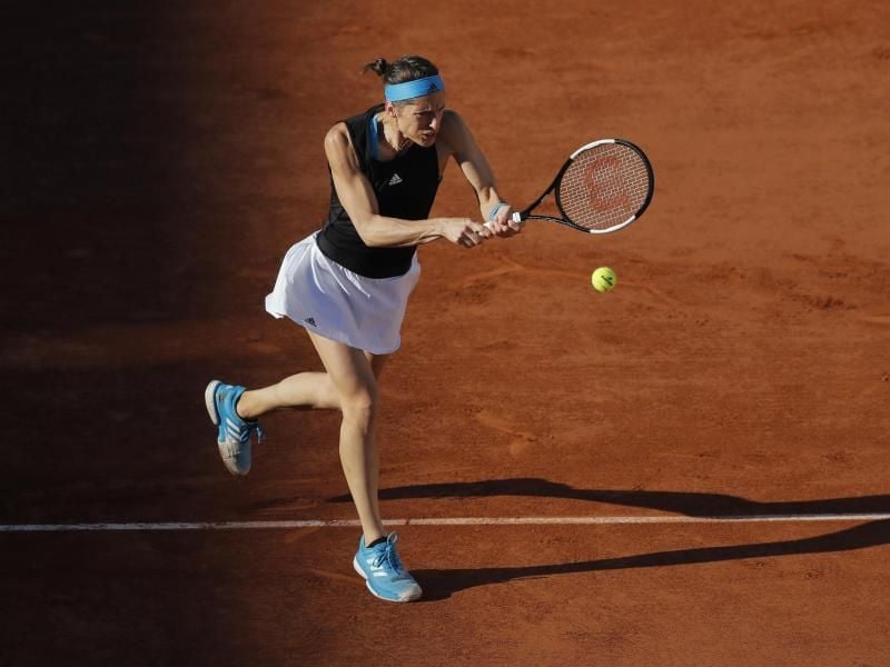Schaffte es in Paris nichts in Achtelfinale: Andrea Petkovic. Foto: Michel Euler/AP
