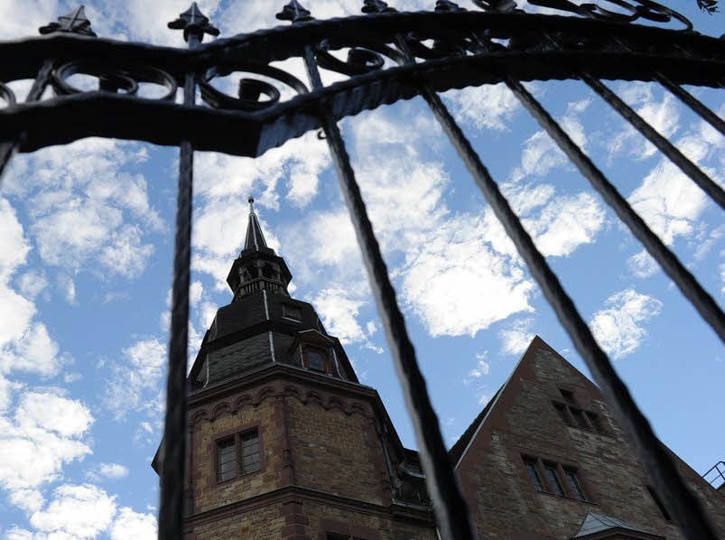 Was geht hinter dem Gerbstedter Schlosszaun vor sich?