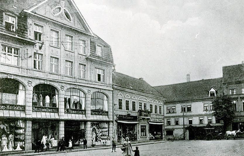 Dieses Motiv wurde in der vergangenen Woche gesucht: Eine historische Aufnahme des Kaufhauses Rosenberg.
