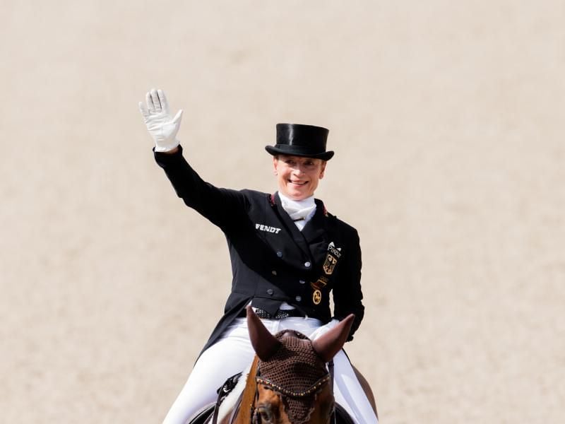 Führte Deutschland zu EM-Gold in Rotterdam: Isabell Werth. Foto: Rolf Vennenbernd