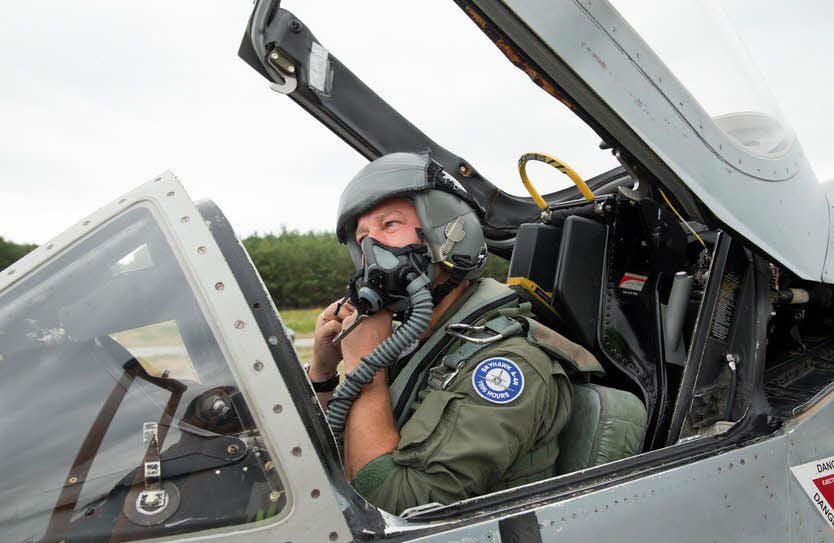Raimund Lendermann gilt als ein erfahrener Jetpilot.