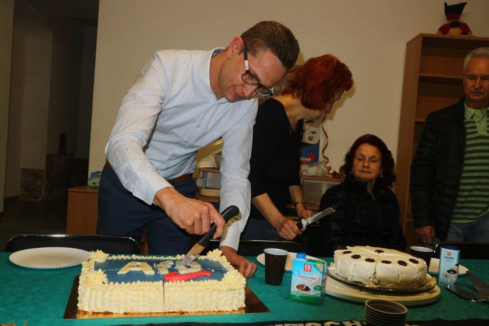 Vor einer Woche eröffnete Daniel Wald sein Büro in Merseburg.