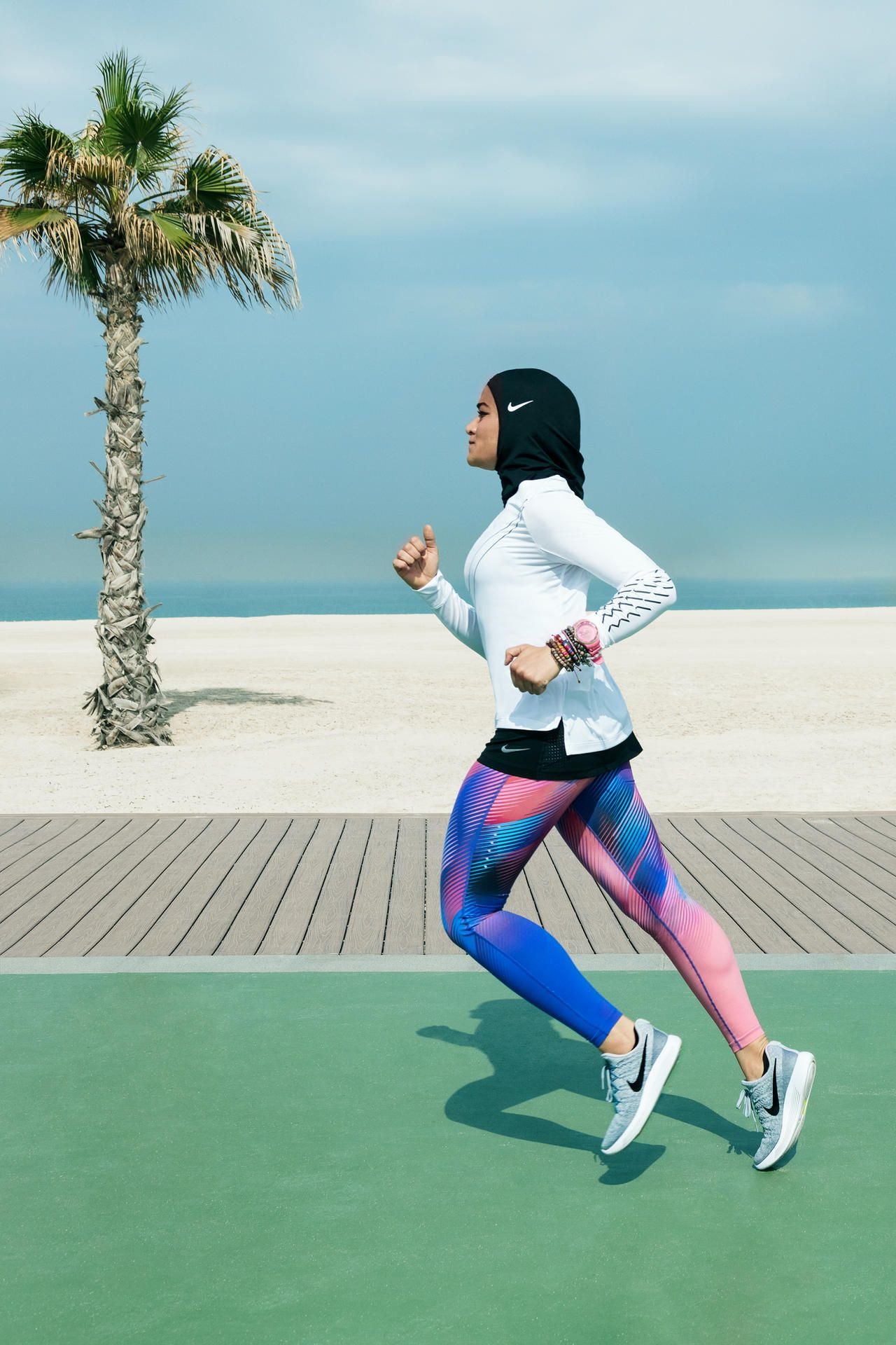 „Pro Hijab“ beim Laufen