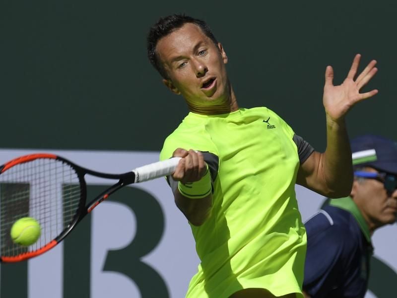 Hat einen neuen Trainer: Tennis-Profi Philipp Kohlschreiber. Foto: Mark J. Terrill