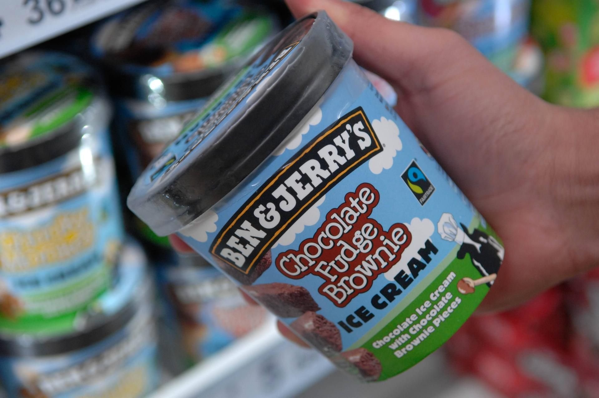 Eiscreme der Marke „Ben and Jerry´s“